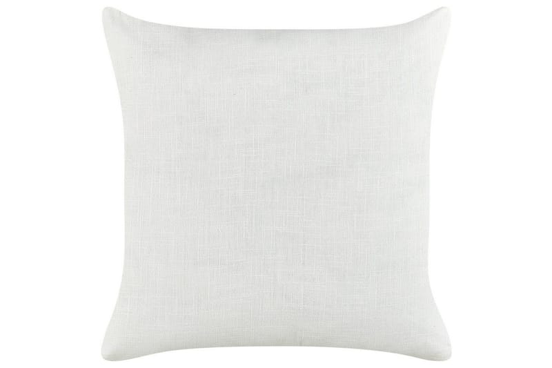 Prydnadskuddar Milas set om 2 Vit/Beige - Vit/Beige - Textilier & mattor - Kuddar & plädar - Utomhuskudde