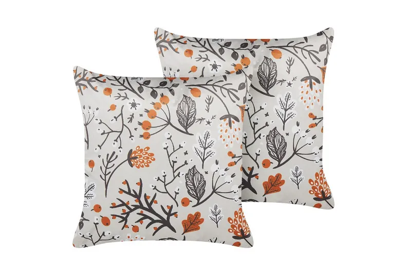 Prydnadskuddar Montbretia set om 2