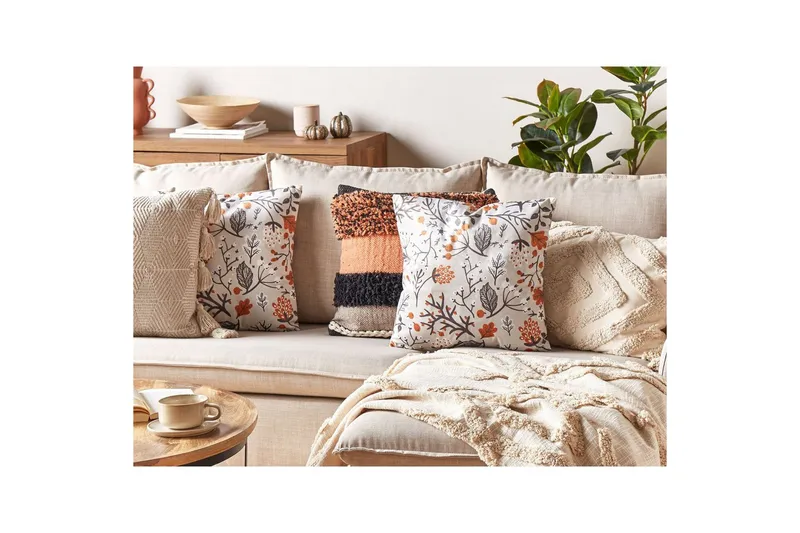 Prydnadskuddar Montbretia - Textilier & mattor - Kuddar & plädar