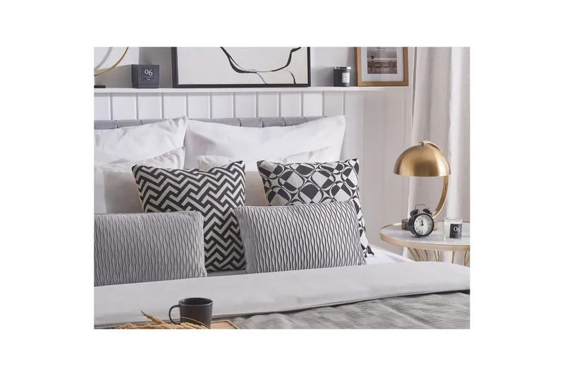 Prydnadskuddar Motari set om 2 Rektangulär - Rektangulär - Textilier & mattor - Kuddar & plädar - Utomhuskudde