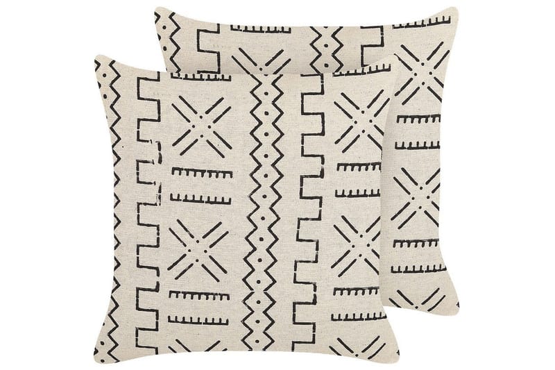 Prydnadskuddar Myrica set om 2