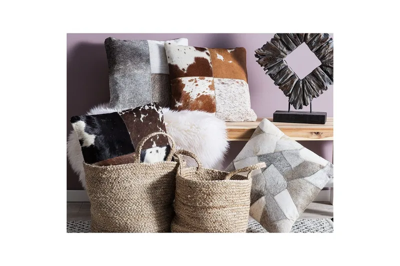 Prydnadskuddar Nellad set om 2 - Textilier & mattor - Kuddar & plädar - Utomhuskudde