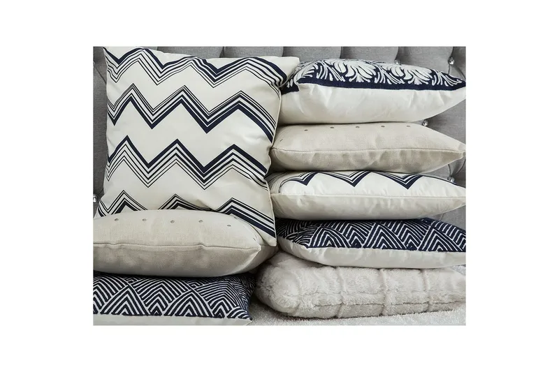 Prydnadskuddar Nemesia set om 2 - Textilier & mattor - Kuddar & plädar