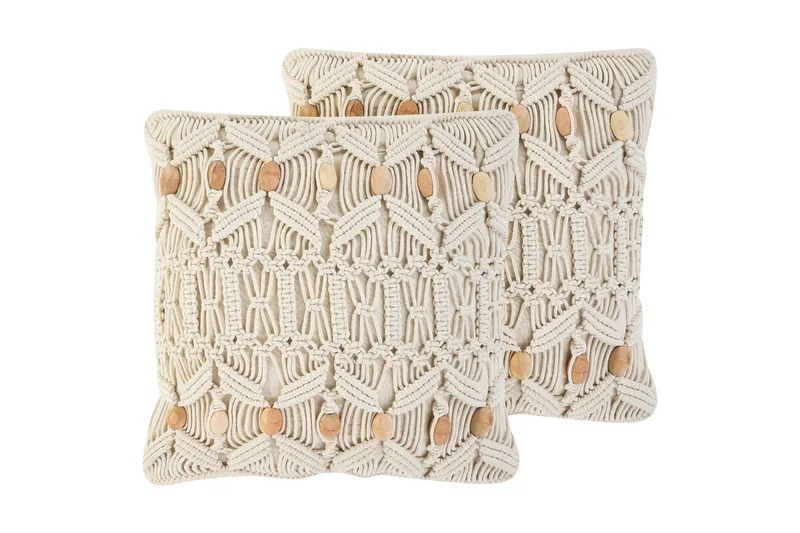 Prydnadskuddar Nicaea set om 2