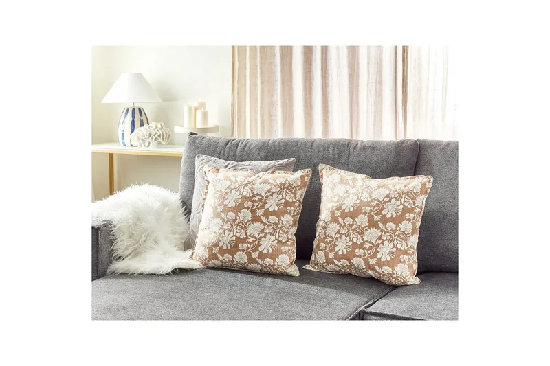 Prydnadskuddar Notelea set om 2 - Textilier & mattor - Kuddar & plädar
