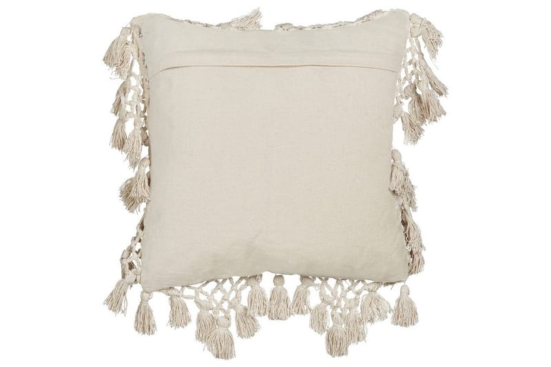 Prydnadskuddar Olearia set om 2 Beige - Beige - Textilier & mattor - Kuddar & plädar