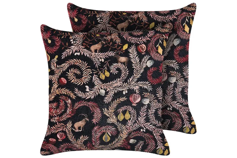 Prydnadskuddar Ricinus set om 2