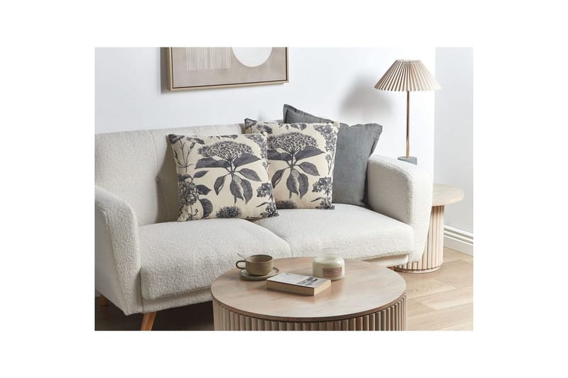 Prydnadskuddar Rosemary set om 2 Beige/grå - Beige/grå - Textilier & mattor - Kuddar & plädar - Utomhuskudde