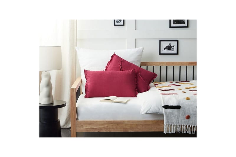 Prydnadskuddar Sassafras set om 2 Röd - Röd - Textilier & mattor - Kuddar & plädar