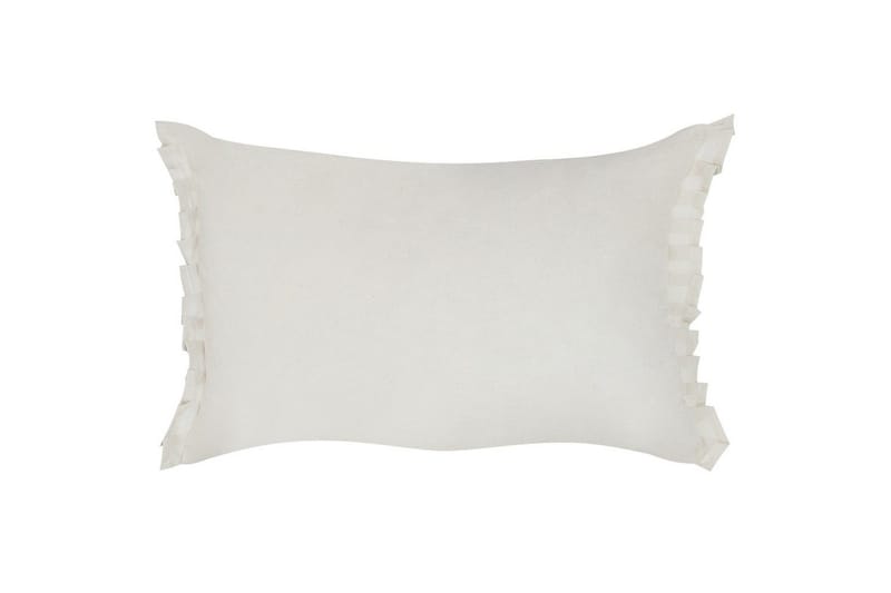 Prydnadskuddar Sassafras set om 2 Vit - Vit - Textilier & mattor - Kuddar & plädar