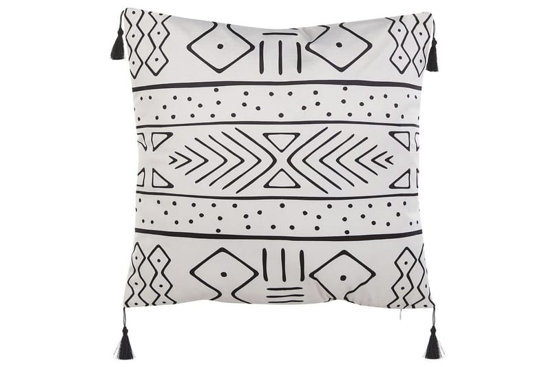 Prydnadskuddar Schefflera set om 2 Fyrkantig - Fyrkantig - Textilier & mattor - Kuddar & plädar - Utomhuskudde