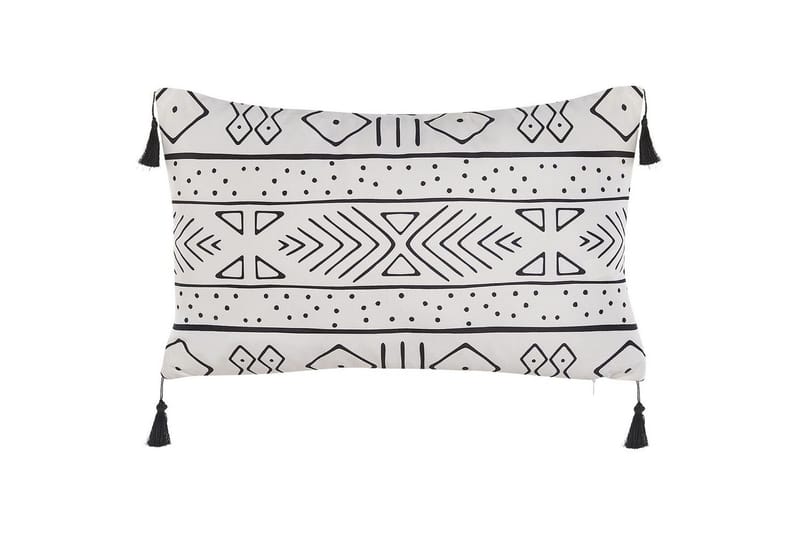 Prydnadskuddar Schefflera set om 2 Rektangulär - Rektangulär - Textilier & mattor - Kuddar & plädar - Utomhuskudde