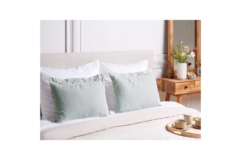 Prydnadskuddar Sebrine set om 2 Rektangulär - Rektangulär - Textilier & mattor - Kuddar & plädar