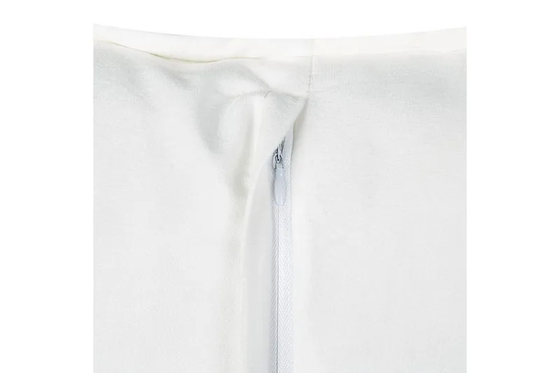 Prydnadskuddar Senecia set om 2 Vit - Vit - Textilier & mattor - Kuddar & plädar