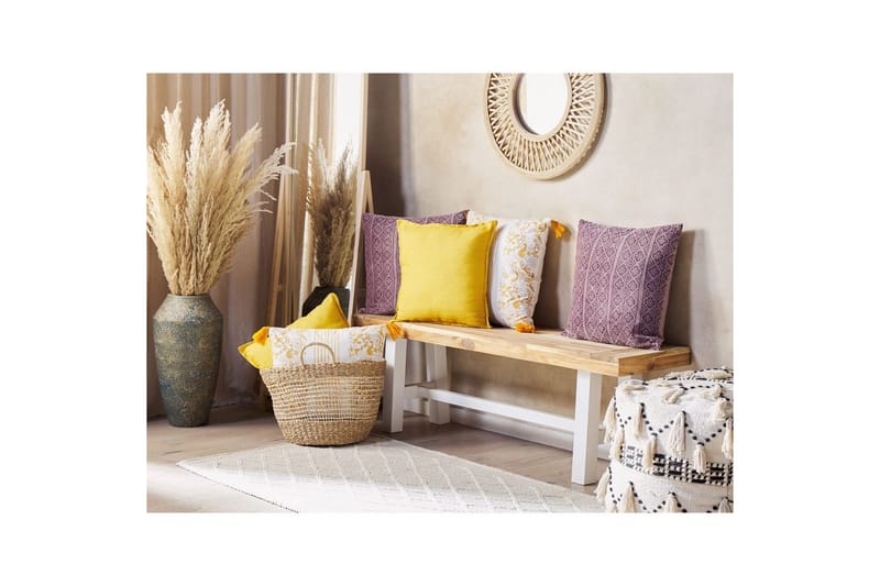 Prydnadskuddar Silybum set om 2 - Textilier & mattor - Kuddar & plädar - Utomhuskudde