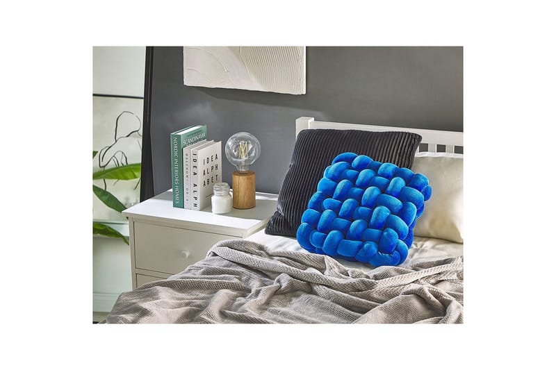 Prydnadskuddar Sirali Blå - Blå - Textilier & mattor - Kuddar & plädar