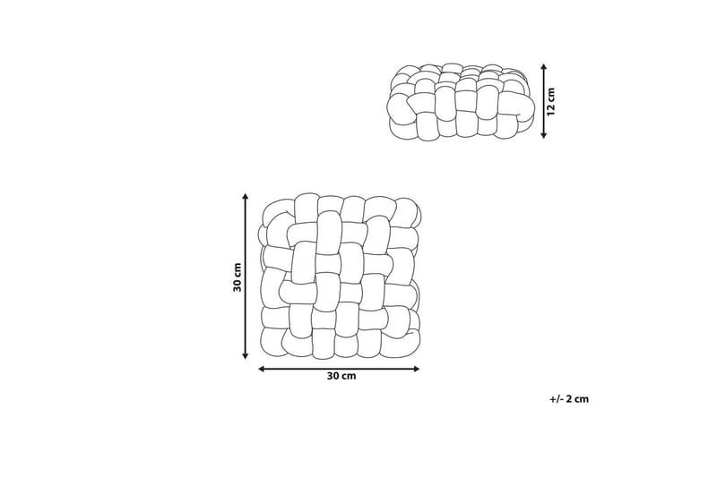 Prydnadskuddar Sirali Grå - Grå - Textilier & mattor - Kuddar & plädar