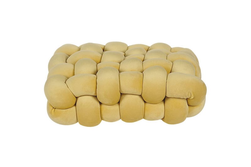 Prydnadskuddar Sirali Gul - Gul - Textilier & mattor - Kuddar & plädar