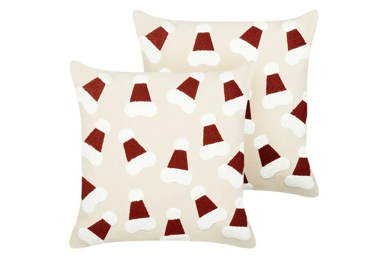 Prydnadskuddar Sugarplum set om 2