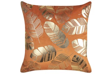 Prydnadskuddar Sunflower set om 2 Orange/guld - Orange/guld - Textilier & mattor - Kuddar & plädar - Utomhuskudde