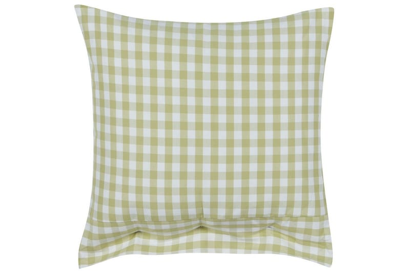 Prydnadskuddar Talya set om 2 Grönt/vitt/ljust trä, Fyrkantig - Grönt/vitt/ljust trä, Fyrkantig - Textilier & mattor - Kuddar & plädar