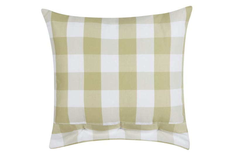 Prydnadskuddar Tamnine set om 2 Grön/Vit, Fyrkantig - Grön/Vit, Fyrkantig - Textilier & mattor - Kuddar & plädar