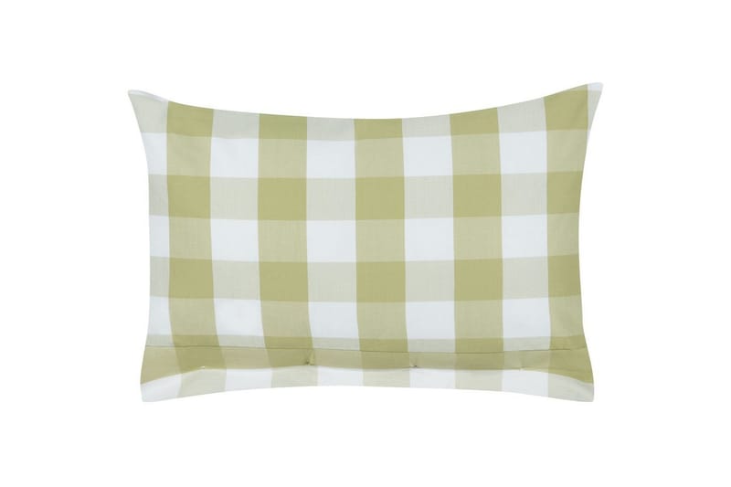 Prydnadskuddar Tamnine set om 2 Grön/Vit, Rektangulär - Grön/Vit, Rektangulär - Textilier & mattor - Kuddar & plädar