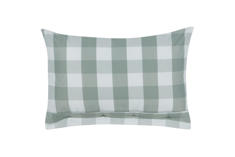 Prydnadskuddar Tamnine set om 2 Mintgrön/Vit, Rektangulär - Mintgrön/Vit, Rektangulär - Textilier & mattor - Kuddar & plädar