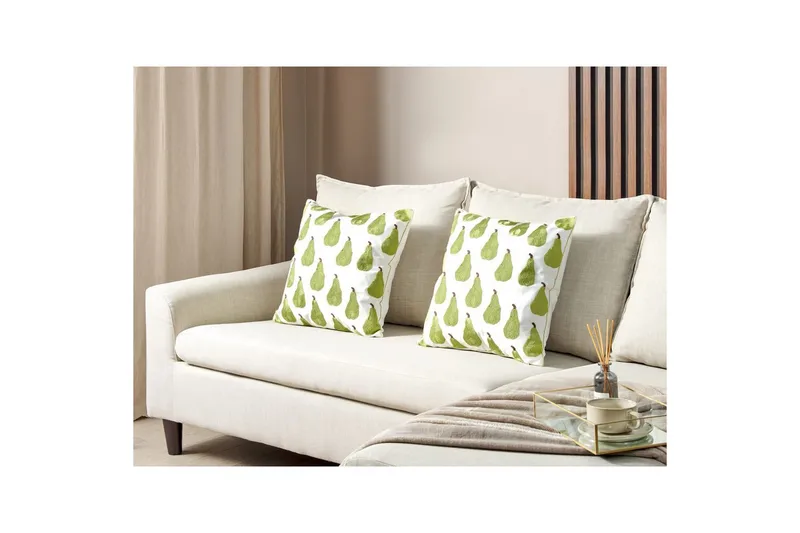 Prydnadskuddar Trachelium set om 2 - Textilier & mattor - Kuddar & plädar