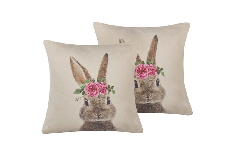 Prydnadskuddar Tulipa set om 2