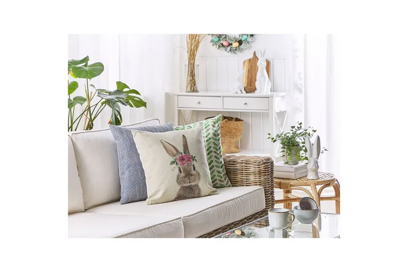 Prydnadskuddar Tulipa set om 2 - Textilier & mattor - Kuddar & plädar