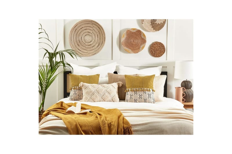 Prydnadskuddar Woodi set om 2 - Textilier & mattor - Kuddar & plädar - Utomhuskudde