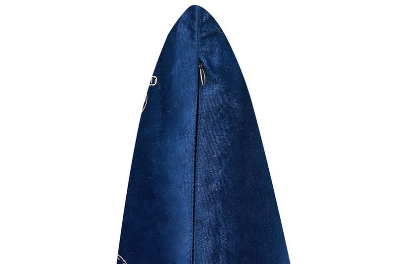 Prydnadskuddar Yuzuri set om 2 Blå/Silver - Blå/Silver - Textilier & mattor - Kuddar & plädar