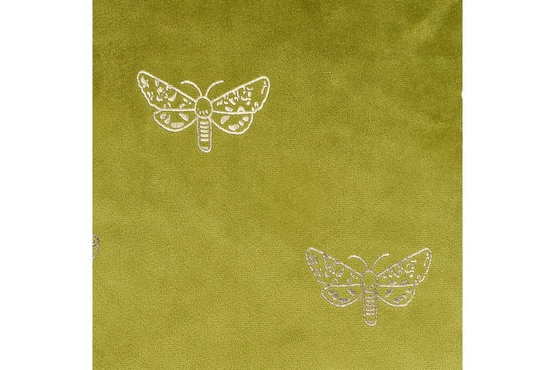 Prydnadskuddar Yuzuri set om 2 Ljusgrön/guld - Ljusgrön/guld - Textilier & mattor - Kuddar & plädar