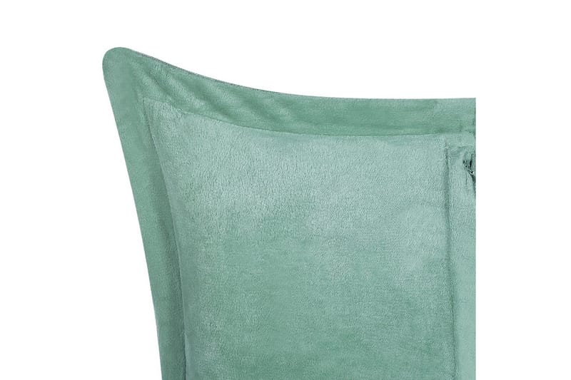 Prydnadskuddar Zinnia set om 2 Grön, Fyrkantig - Grön, Fyrkantig - Textilier & mattor - Kuddar & plädar