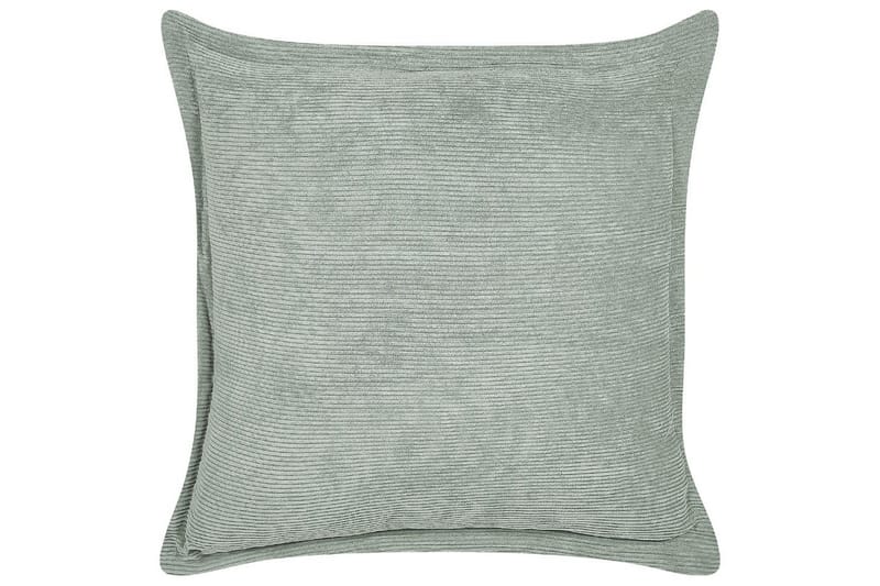 Prydnadskuddar Zinnia set om 2 Grön, Fyrkantig - Grön, Fyrkantig - Textilier & mattor - Kuddar & plädar