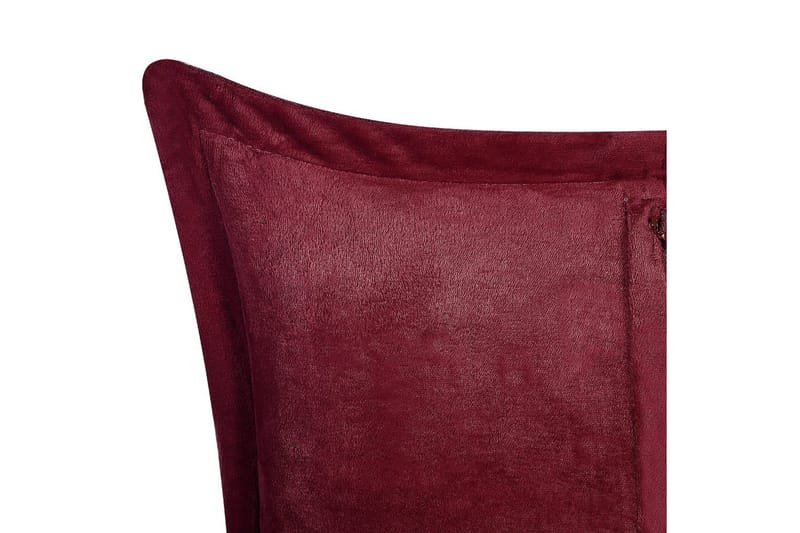 Prydnadskuddar Zinnia set om 2 Röd, Rektangulär - Röd, Rektangulär - Textilier & mattor - Kuddar & plädar