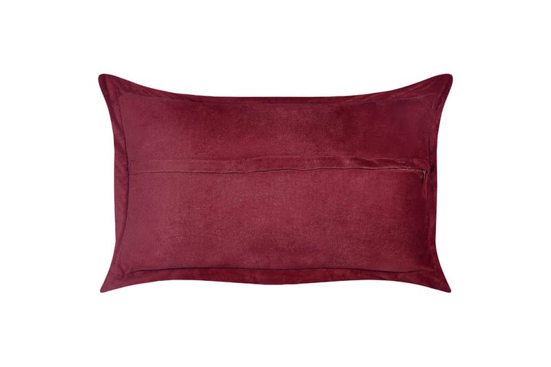 Prydnadskuddar Zinnia set om 2 Röd, Rektangulär - Röd, Rektangulär - Textilier & mattor - Kuddar & plädar