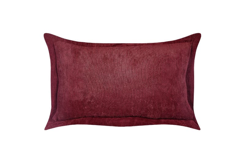 Prydnadskuddar Zinnia set om 2 Röd, Rektangulär - Röd, Rektangulär - Textilier & mattor - Kuddar & plädar
