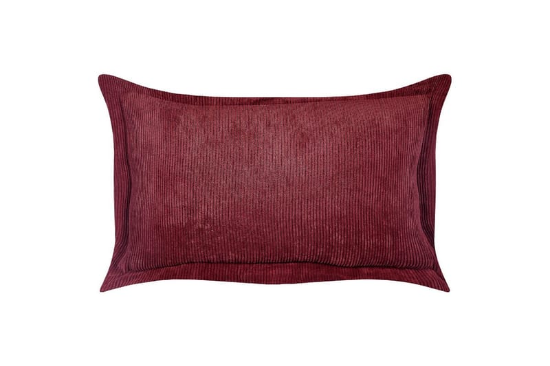 Prydnadskuddar Zinnia set om 2 Röd, Rektangulär - Röd, Rektangulär - Textilier & mattor - Kuddar & plädar