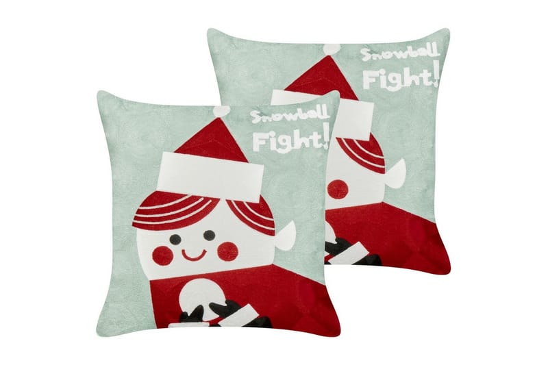 Prydnadskuddar Pudding set om 2