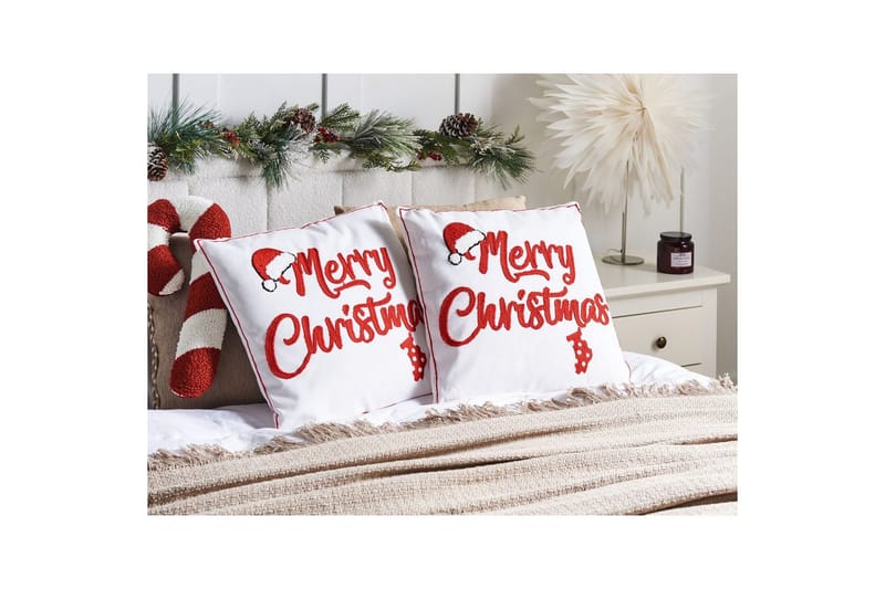 Prydnadskuddar Pizzelle set om 2 - Textilier & mattor - Kuddar & plädar - Utomhuskudde