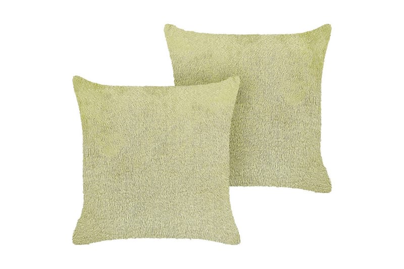 Prydnadskuddar Pilea set om 2 Grön - Grön - Textilier & mattor - Kuddar & plädar - Utomhuskudde