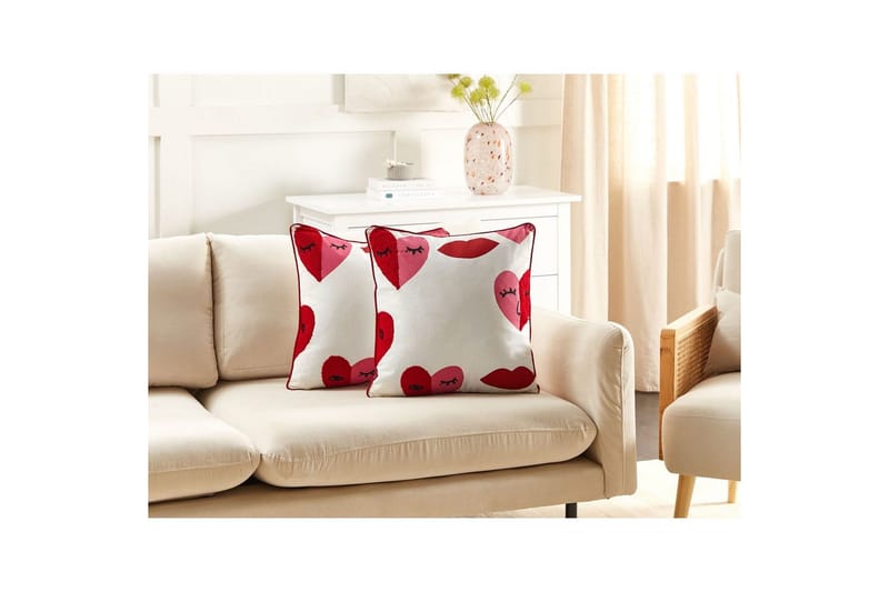 Prydnadskuddar Periwinkle set om 2 - Textilier & mattor - Kuddar & plädar - Utomhuskudde