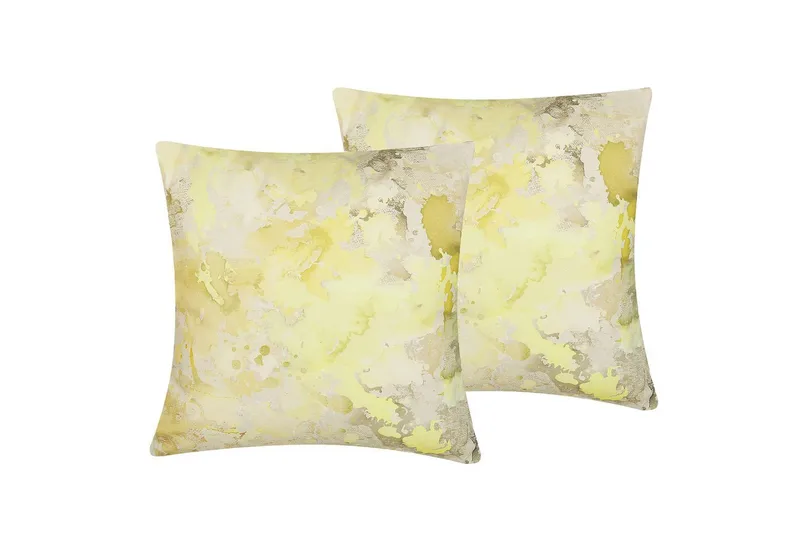 Prydnadskuddar Pachira set om 2