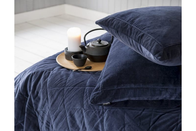 Emile Kuddfodral - Marinblå/Sammet - Textilier & mattor - Kuddar & plädar - Prydnadskuddar & kuddfodral