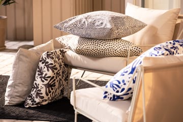 Fritab Dots Kuddfodral 60x60 cm - Beige/Vit - Textilier & mattor - Kuddar & plädar - Prydnadskuddar & kuddfodral