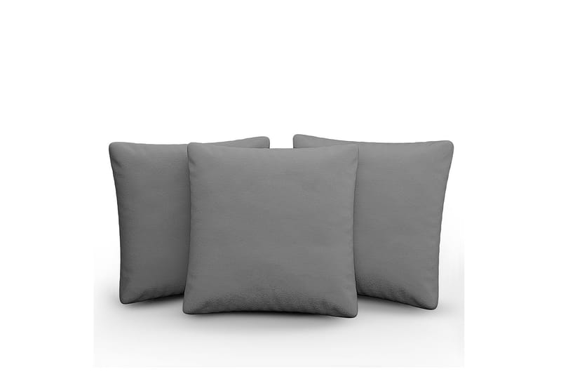 HADLEIGH Prydnadskudde 50x50 cm - Grå - Textilier & mattor - Kuddar & plädar
