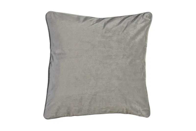 Sameta Kuddfodral 45x45 cm Sammet - Grå - Textilier & mattor - Kuddar & plädar - Prydnadskuddar & kuddfodral