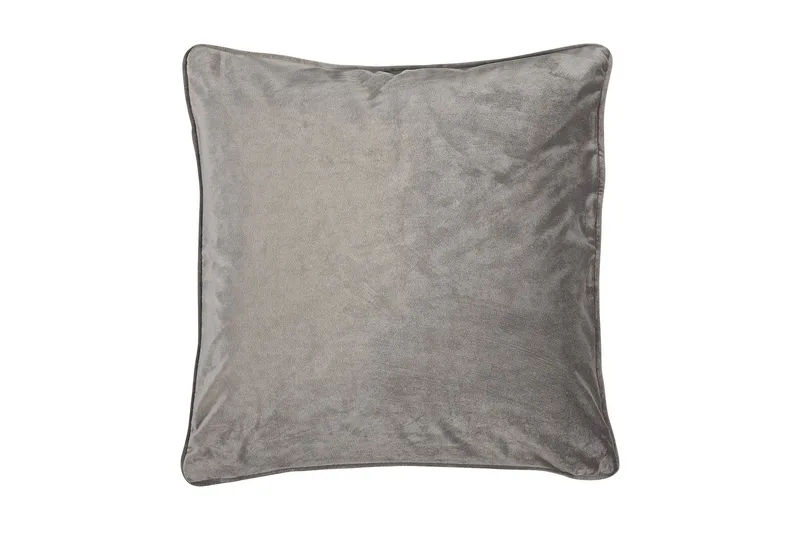 Sameta Kuddfodral 45x45 cm Sammet - Grå - Textilier & mattor - Kuddar & plädar - Prydnadskuddar & kuddfodral